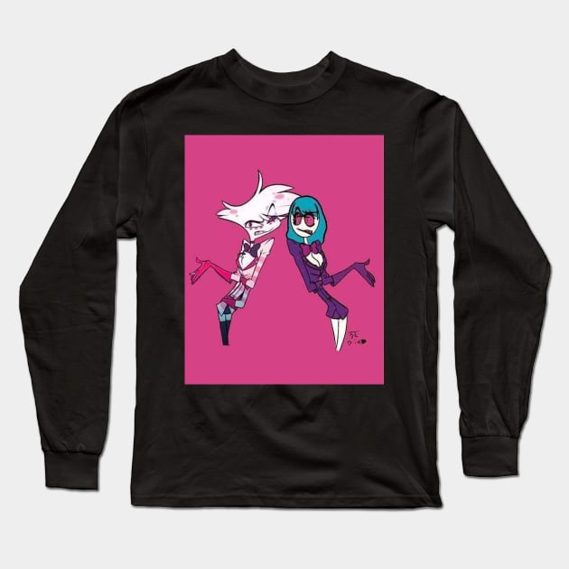 Me and angel Long Sleeve T-Shirt by R0